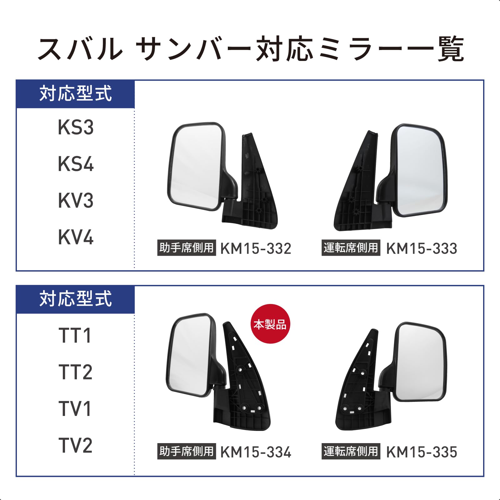 Amazon.co.jp: カシムラ(Kashimura) スバル サンバー(L) TT1、TT2、TV1